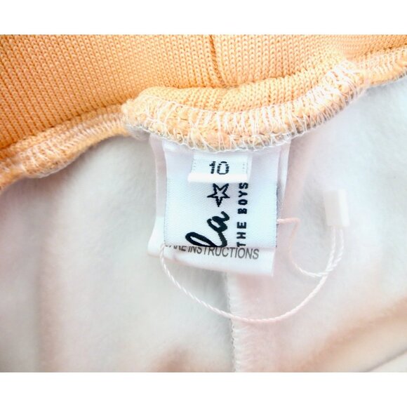 NEW! Lola and the Boys Goldie Flip Sequin Jogger Pants SZ 10 - Picture 7 of 8